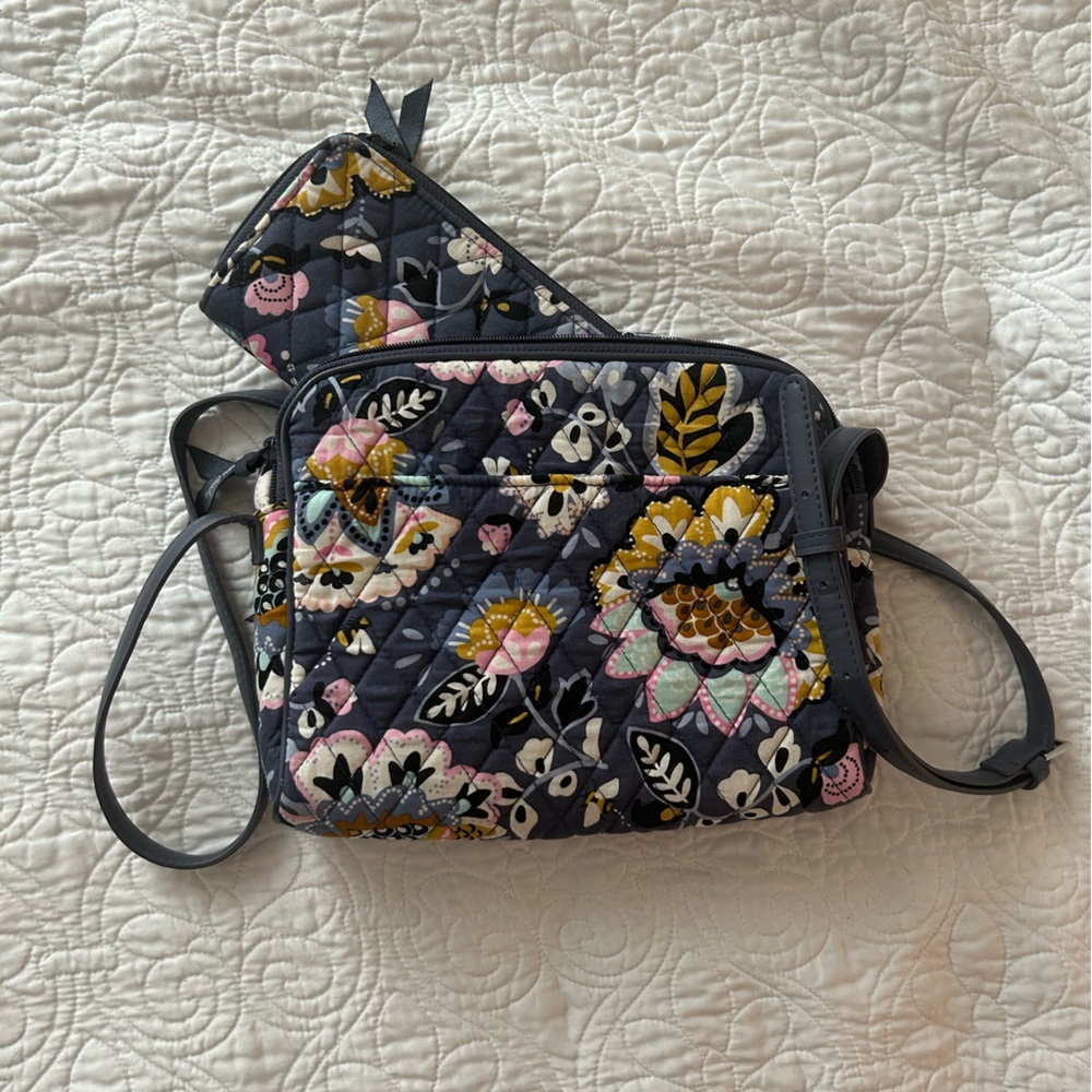 Vera Bradley Crossbody and Wallet Duo